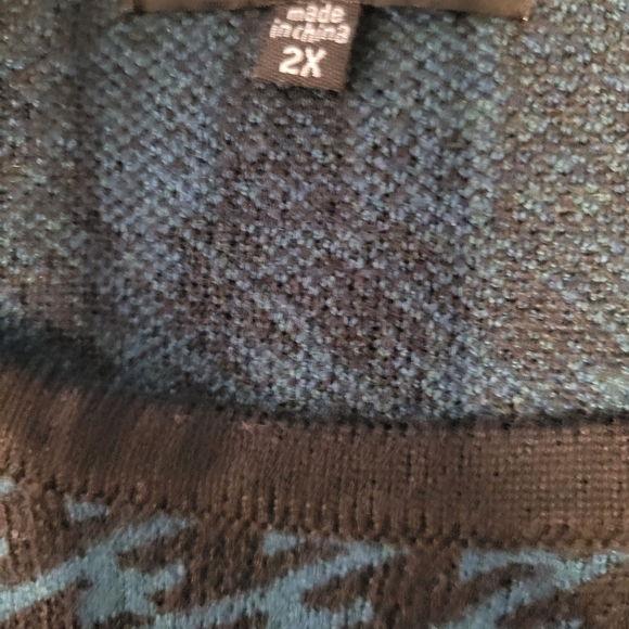 NWT-Coco Bleu Sweater Dress Size 2X - Picture 11 of 16